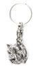 West Highland White Terrier, Westie, Westy I - Silver-plated Dog Pendant, Handbag Decoration, Backpack Pendant by Art-Dog Brand