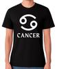 Cancer Zodiac T-Shirt Astrology Star Sign Horoscope Gift Unisex Tee