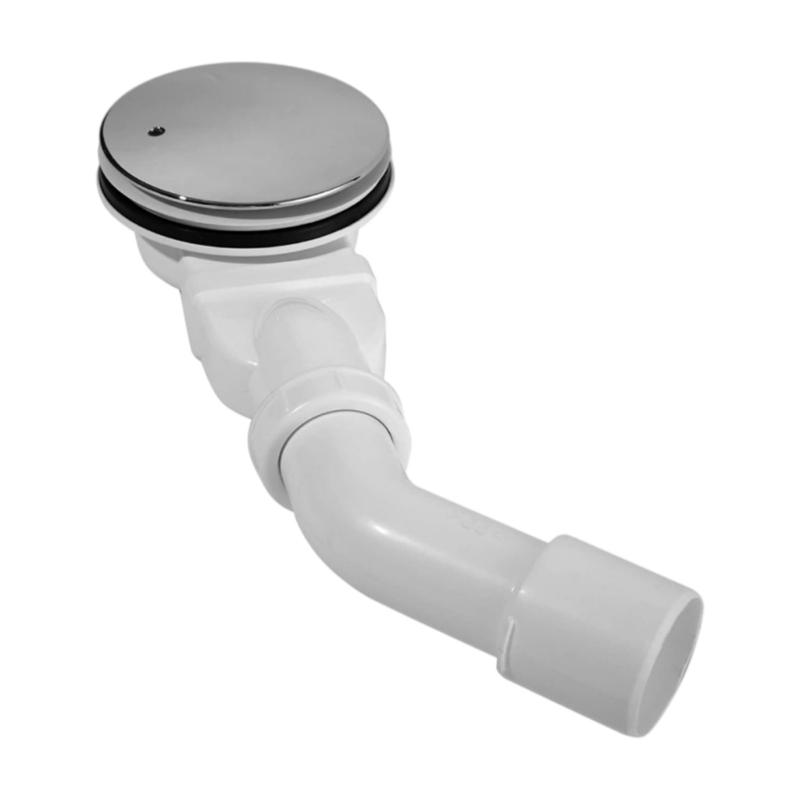 

High Efficiency Bathroom Drain Stopper Hair Strainer and Drain Elbow Shower Tray Drain Fitting for Quick Water Discharge 1