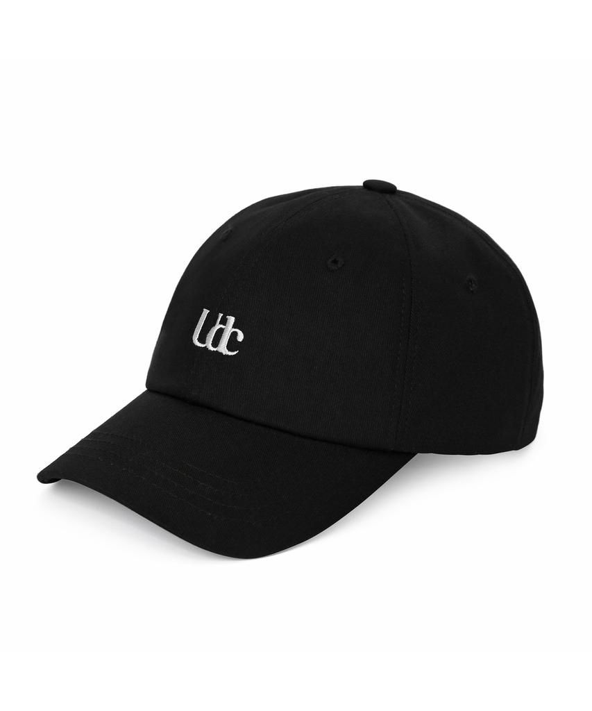 Eondeokeonteulol Cotton Logo Ball Cap Serif Udc / Authenic Bb / Matt Black
