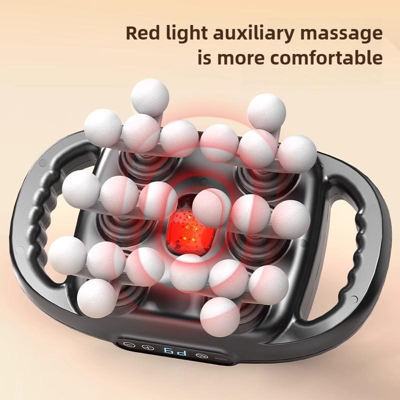 22-head Professional Muscle Relaxation Massager Multifunctional Deep Tissue Massage Device Portable Fascia Gun