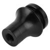 Shift Knob Boot Retainer, Automotive M10x1.25 Shift Knob Boot Retainer Universal Adapter for Most Manual Transmission Vehicles (Black)
