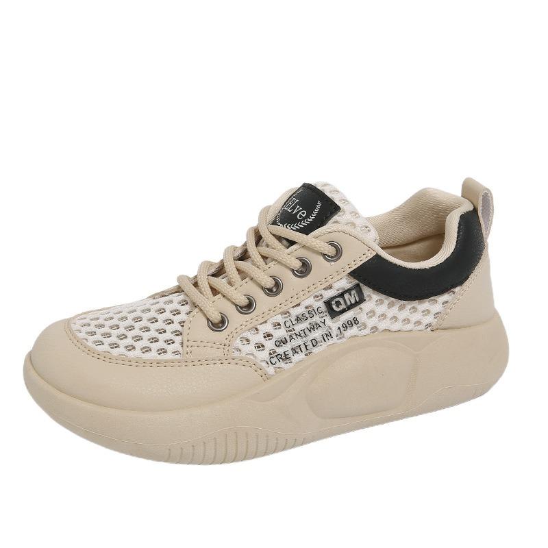 Shoes women's new summer single net little white shoes breathable thin versatile casual sports shoes