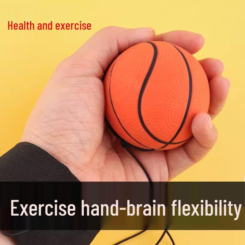 Magic Rebound Wrist Ball - Elastic Rubber String Decompression Toy