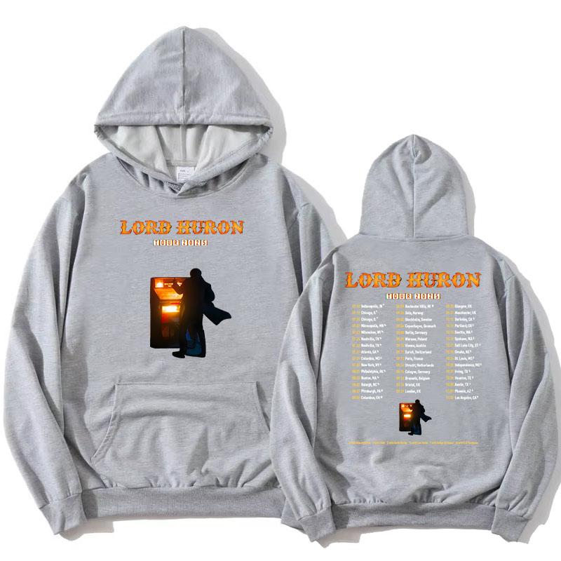 

Lord Huron Tour 2025 Hoodies Fashion Long Sleeve Hooded Sweatshirts Fleece Autumn Casual Women Pullovers Unisex Streetwear Male 3XL