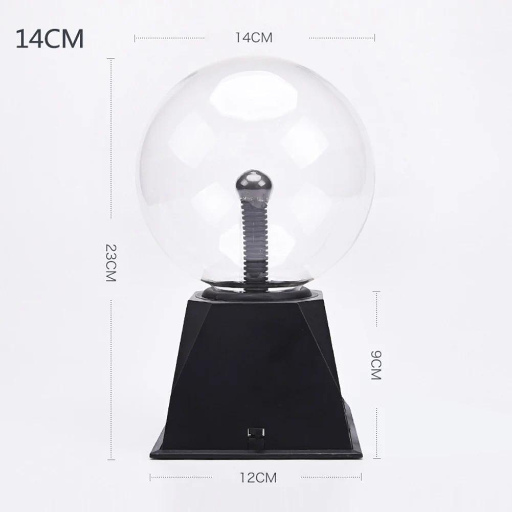 3/4/5/6/8 inch Magic Plasma Crystal Ball Touch Lamp LED Night Light Room Decoration Creative Birthday Christmas Gifts for Kids