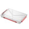 Transparent Desktop Paper Storage Box Dust Proof Card Holder Case File Document Organizer  Contract