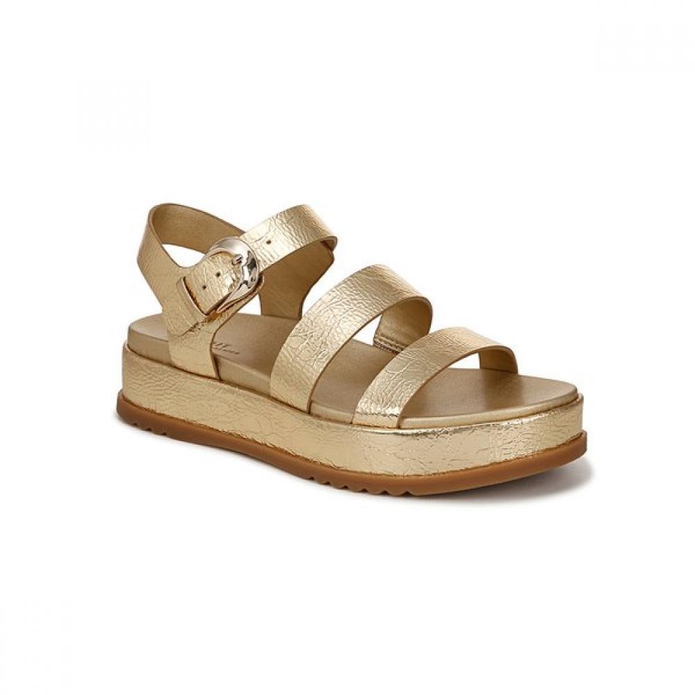 Naturalizer Women S Comfort Platform Sandal Gold 8ntziz5m8d