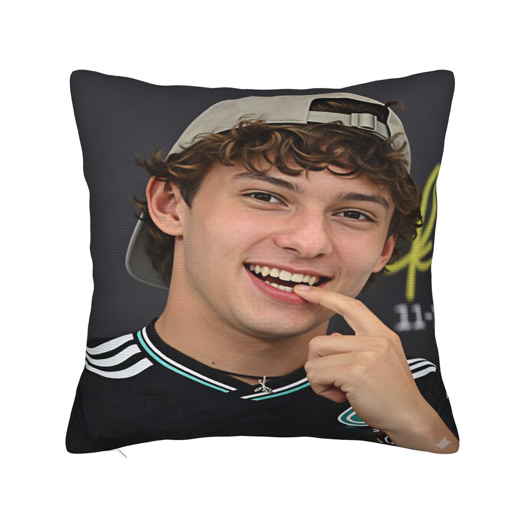 Kimi Antonelli Racing 12 Pillow Cover Fashion Pillow Case For Living Room Sofa Comfy Pillowcases Gift