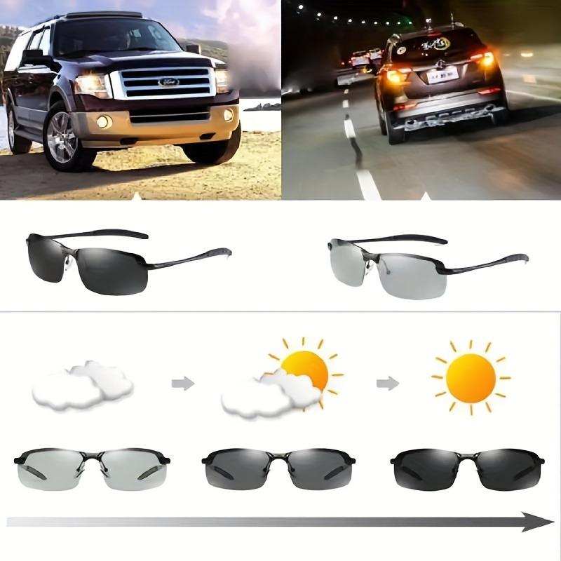 Polarized Light Conversion Glasses UV400 Sport Day and Night Driving Glasses Ultra Light Riding Glasses and Goggles