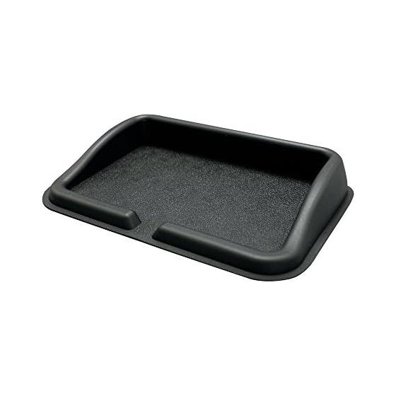 Tsuchiya Yac Car Interior Supplies Нескользящий коврик для приборной панели Мягкий поднос Черный 220 x 150 мм PZ-728