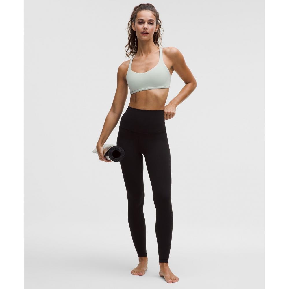 Lululemon Free To Be BrA   Wild  Light Support  A B Cup pelicAn