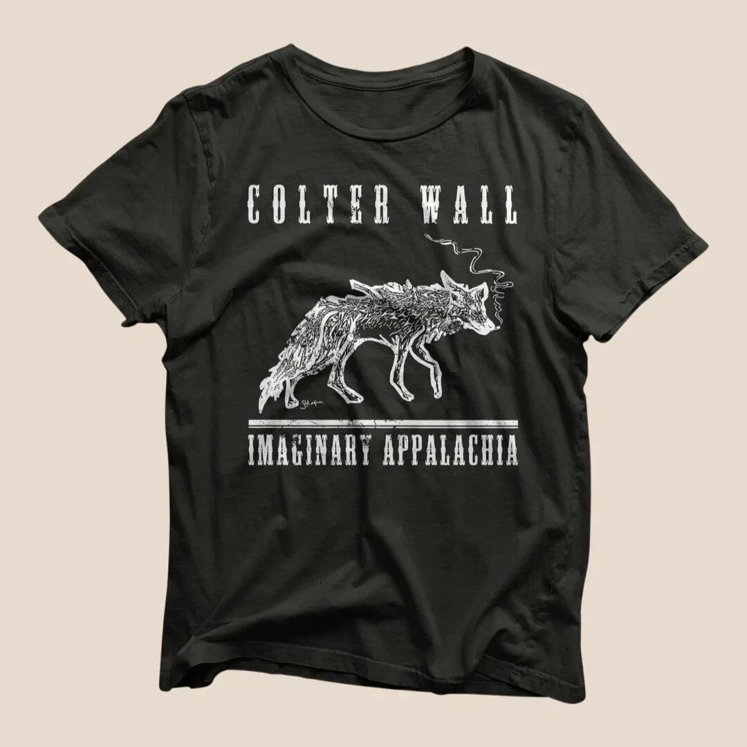 Collection Colter Wall Imaginary Appalachia Black All Size T-Shirt XXXXL