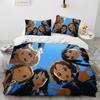 K-ON Kawaii Girls Anime Bedding Set Boys Girls Twin Queen King Size Duvet Cover Pillowcase Bed Boys Adult Home Textileextile