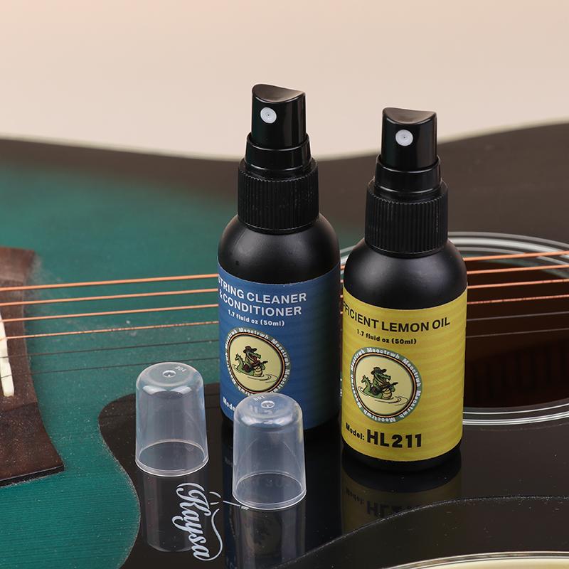 50Ml Guitar Fretboard Lemon Oil For Guitar Fingerboard Cleaning Fret Care Rust-Proof Removes Dirt Grease Extends Fretboard Life