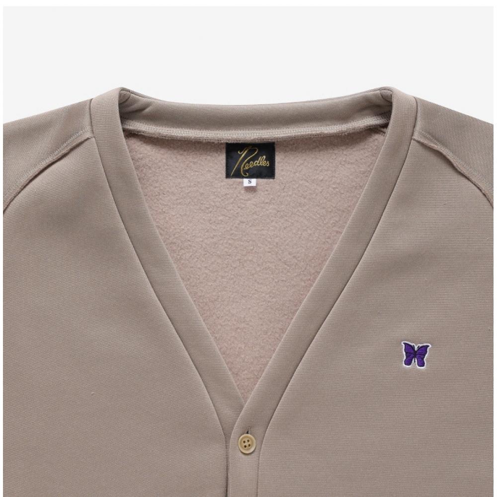 NeedleS Lq249 0130 BruShed Fleece V Neck Men S Cardigan