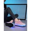 Champion Runaway Shoes Children Adult Rotating Buckle Double Wheel Removable Colorful Light Rechargeable Casual Roller Skates