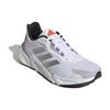 Adidas X9000 L2 Comfortable Trendy Fabric Slip-Resistant Durable Breathable Low-Top Short Distance Running Shoes Women Sneakers White Silver HR1744