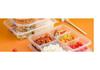 Disposable Multi-Compartment Lunch Box, Bento-Style Food-Grade Tray