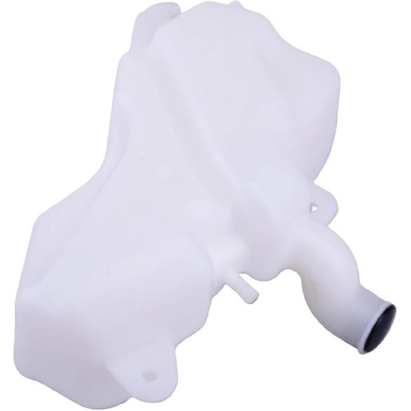 Mallofusa Motorcycle Radiator Water Coolant Reservoir Overflow Tank Replacement Accressory Fit for Kawasaki Ninja 400 2018-2022 White