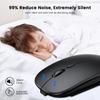 Rechargeable Bluetooth Mouse Wireless Mouse Bluetooth Computer Silent Mause Ergonomic Mini Mouse 2.4Ghz Optical Mice For PC