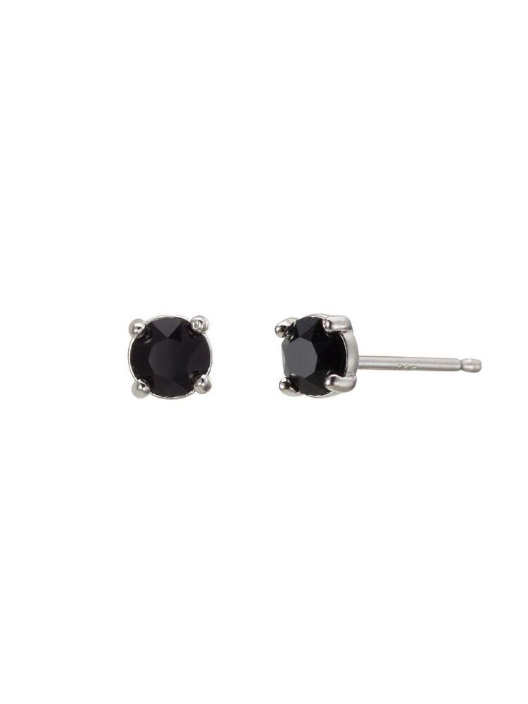 Paul Vice (4Mm) Cubic Earrings - Black