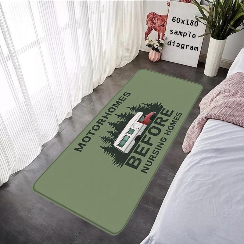 Hallway Entrance Cartpet Camping Camper Rugs Foot Carpets Doormat Floor Mats Non-slip Mat Home Kitchen Room Inside Decoration