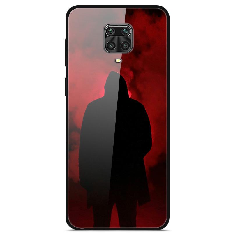 Tempered Glass Case For Xiaomi Redmi Note 9S Cover Soft Bumper Hard Glass Case For Xiaomi Redmi Note 9 S 9S Pro Max Phone Case