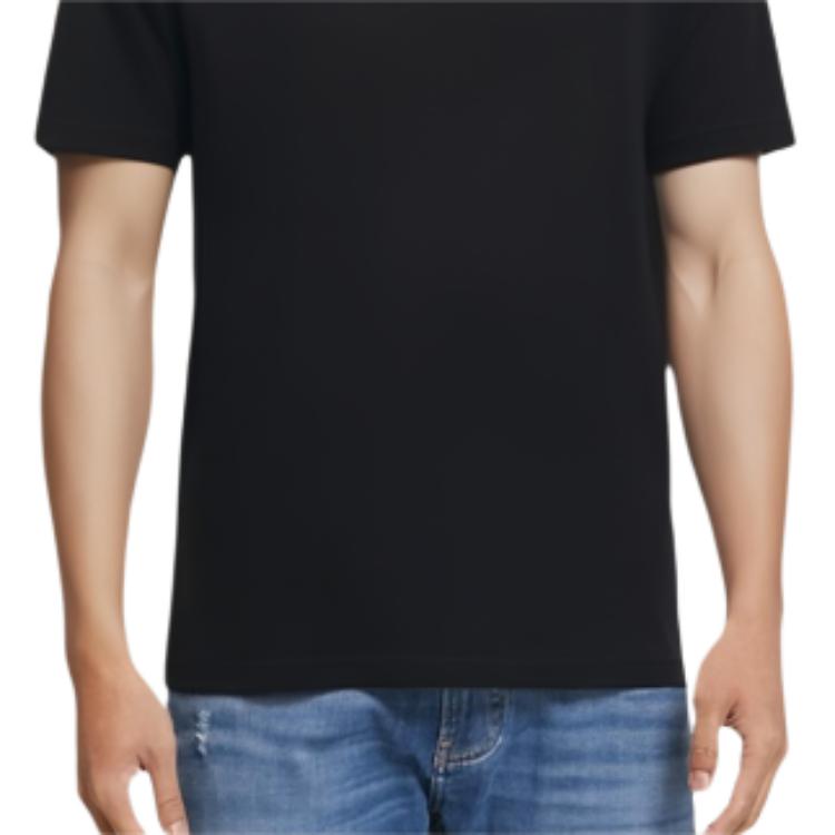 UNIQLO Graphic Pattern Simple Round Neck Short Sleeve T-Shirt Unisex tops Black 427903-09