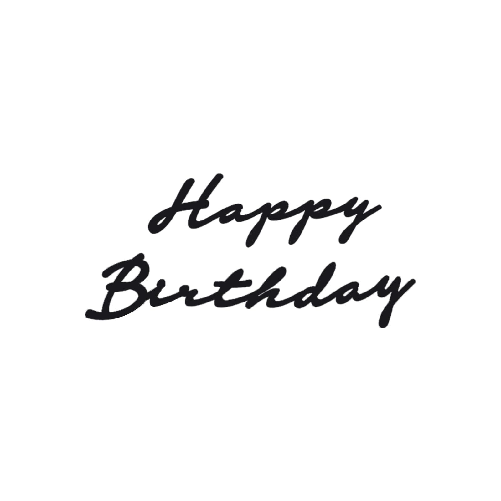 

TVETE Happy Birthday Letter Decorations Garland Wall Stickers for Birthday Party Simple Fashion Photo Shooting Atmosphere Creation
