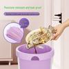 Purple Extra Thick Mosquito-Proof Drawstring Garbage Bags, Large Size for Kitchen Use