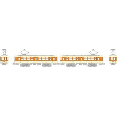 

N Gauge NT97 Enoshima Electric Railway 600 Series Two-Light Type Red Electric Railway Paint (Set of 2)