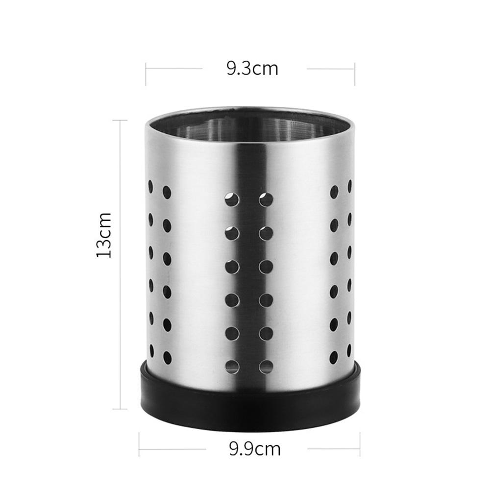 Cutlery Holder Organizer Flatware Holder Drainer Spoon Fork Chopsticks Storage Basket StainlessSteel Rack Home Kitchen Appliance