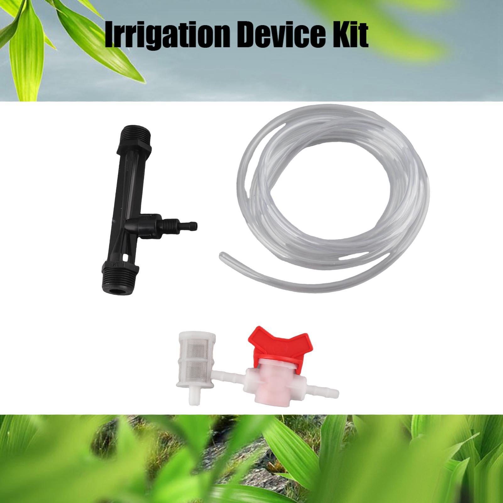 

Garden Irrigation Device Kit G3 4 Fertilizer Injector Switch Filter Water Tube