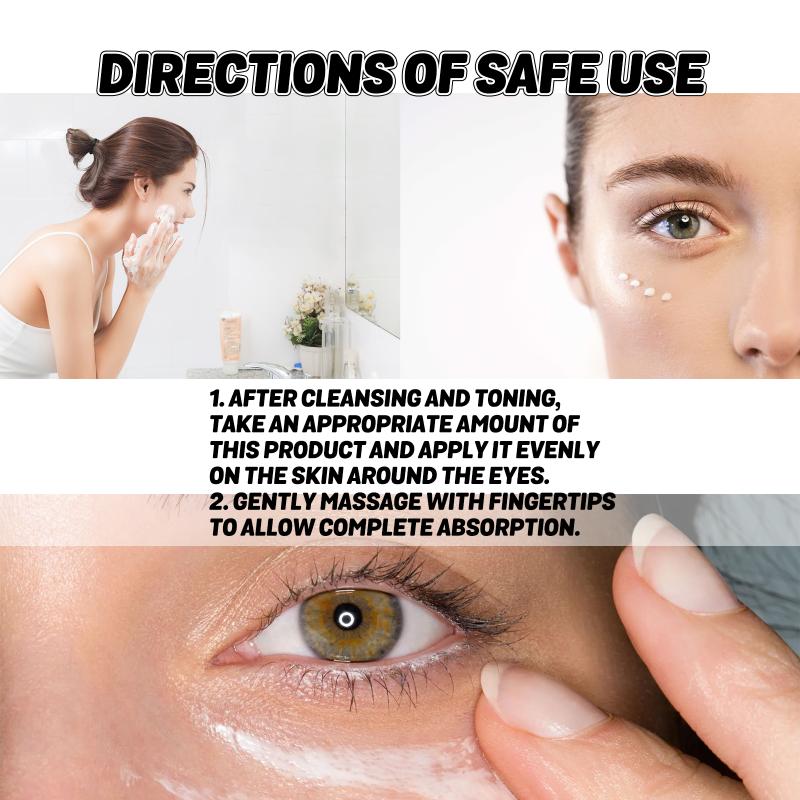 Wrinkle Firming Eye Cream Moisturizing Treatment Around The Eye Area To Reduce The Appearance Of Fine Lines And Dark Circles