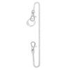 Jeans Chain with Lobster Clasps for Men Women Wallets Keys Silver Belt Chains