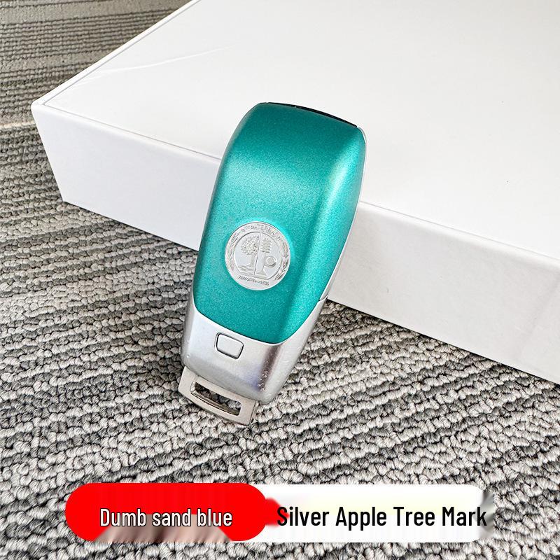 Mercedes-Benz Key Replacement Back Cover for A-Class, E-Class, C-Class, S-Class, G-Class, GLC, GLS, GLE - Painted & Frosted Finish.