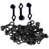 40pcs Motorcycle Caliper Breather Cap Brake Bleed Nipple Cap Nipple Cap Motorcycle Rubber Cap