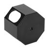 Billiard Chalk Holder Magnetic Aluminum Portable Octagonal Pool Cue Chalk Case with Keychain