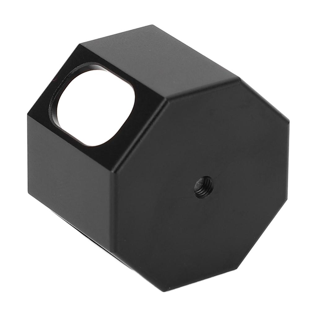 Billiard Chalk Holder Magnetic Aluminum Portable Octagonal Pool Cue Chalk Case with Keychain