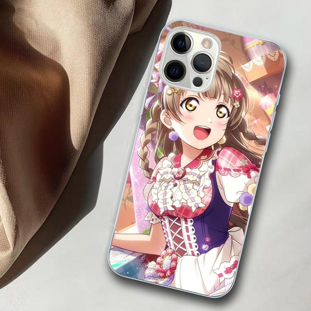 Love Live Anime Phone Case For IPhone 15 14 11 12 13 Mini Pro XS Max Cover 6 7 8 Plus X XR SE 2020 Funda Shell