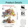 2D Flat Sign Acrylic Tree Decor for Home Centerpiece