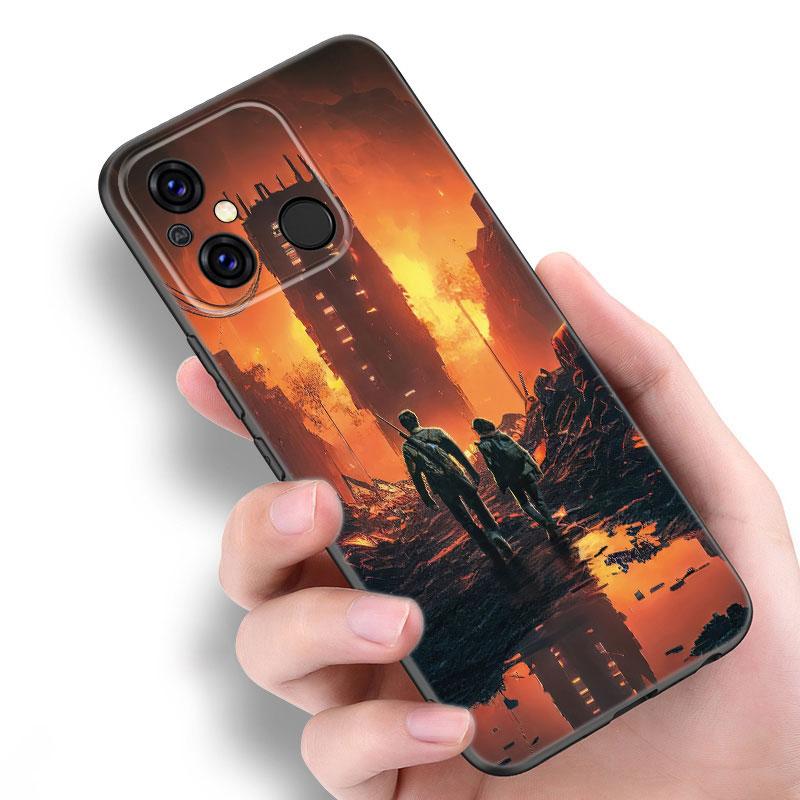 The Last Of Us Black Silicone Phone Case For Xiaomi Redmi 7A 8A 9A 10A 11A 9C 10C 12C 13C 11 Prime A1 A2 Plus 12 4G Note 9T 12R