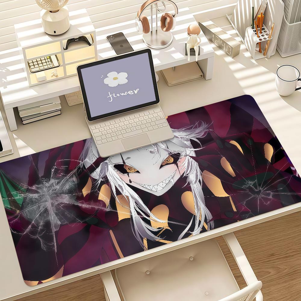 Game The F-freak C-circus Pierrot Mouse Pad Anti Slip Rubber Edge Locked Thickened Laptop Gaming Desk Mat