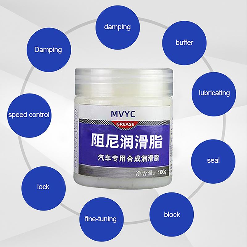 Lubrificante para carro Graxa Óleo para engrenagens Graxa Forte adesão Porta Ruído anormal Óleo para ferramenta mecânica