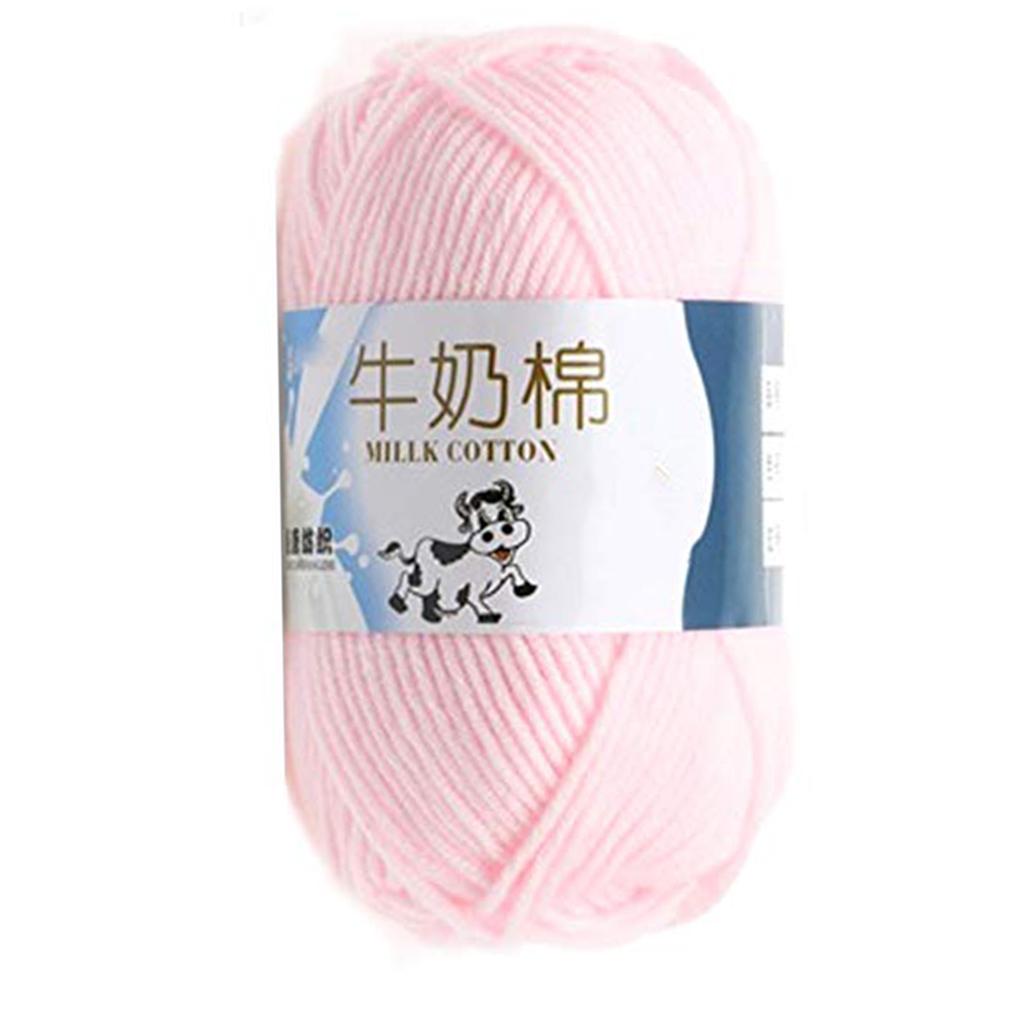 1Skeinx50gr Baby Silk Cotton Children Hand Knitting Crochet Yarn DIY