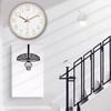 Silent Electronic Color Clock Non-Ticking Wall Hanging Clock Minimalist Nordic Wall Clock  Bedroom