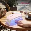 Mini LED Nail Dryer Lamp 6W UV Portable Nail Dryer Curing Lamp Light for Gel Based Polish Home Nail Nail Art Tools Accessories