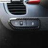 Gearbox Water Cup Holder Window Lift Button AC Vent Outlet Cover Trim Carbon Fiber Accessories For Kia Rio 4 X-line 2017 -