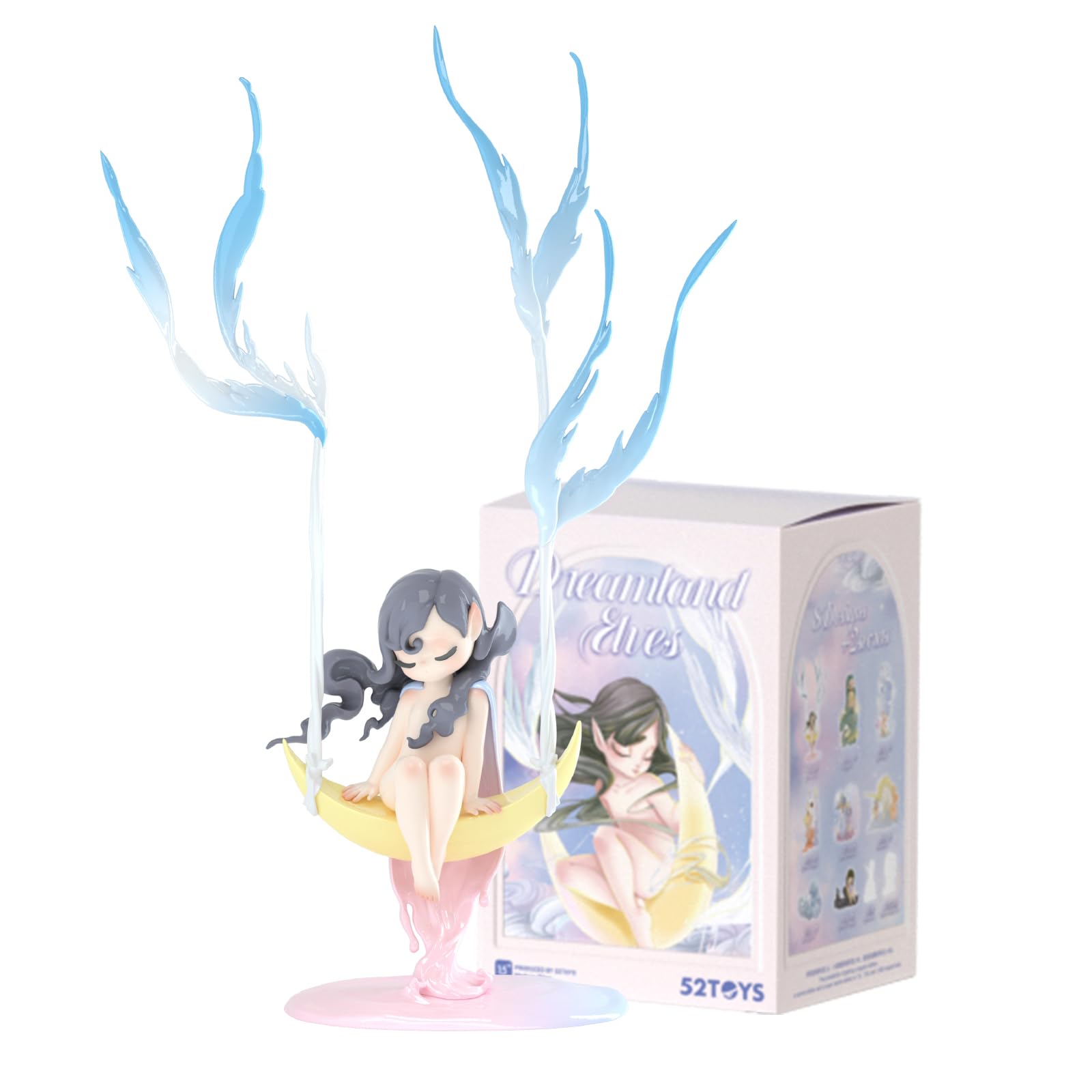 

52TOYS SLEEP Dreamland Elves Dreamland Series Торговая фигурка Коллекционная фигурка в закрытой коробке Раскрашенная настольная кукла Gacha Gacha, украшение для рабочего стола, игрушка, идеально подходит для